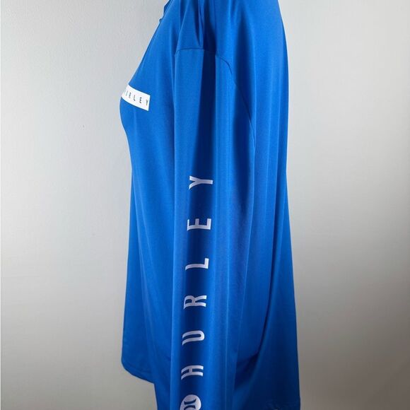 Hurley Vibrant Blue Graphic Tee men’s large - Picture 4 of 7